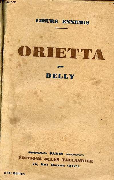 Orietta - coeurs ennemis.