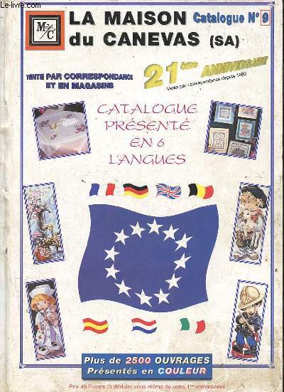Catalogue n9 de la Maison du Canevas.