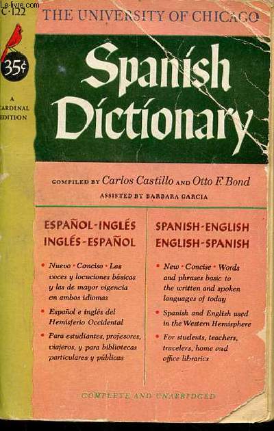 The university of Chicago spanish dictionary