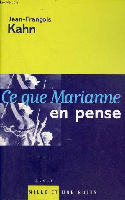 Ce que Marianne en pense - Essai.