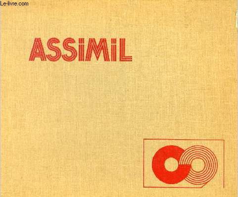 Coffret Assimil english without toil contenant : 12 vinyles 33 tours.
