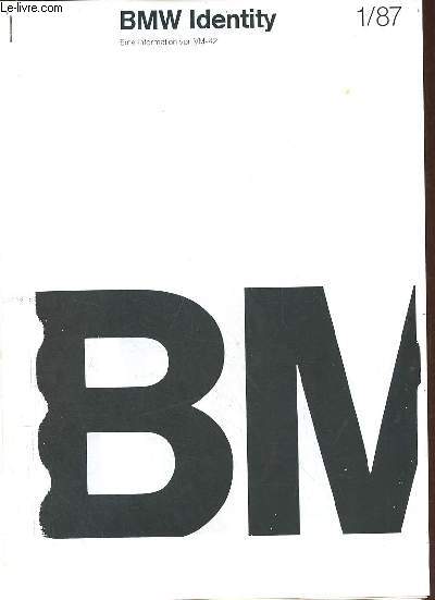 BMW Identity eine information von VM-42 1/87 - photocopie.