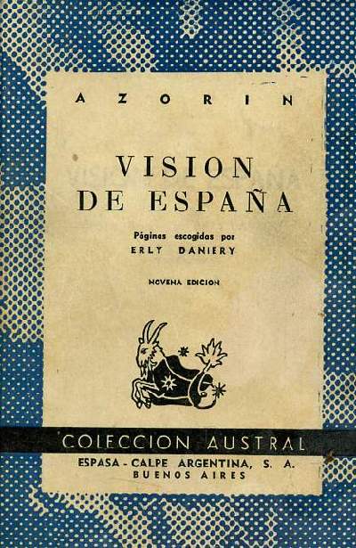 Vision de espana - novena edicion - Coleccion Austral n226.