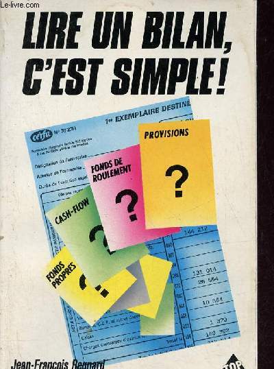 Lire un bilan, c'est simple !