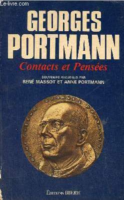 Georges Portmann contacts et penses.