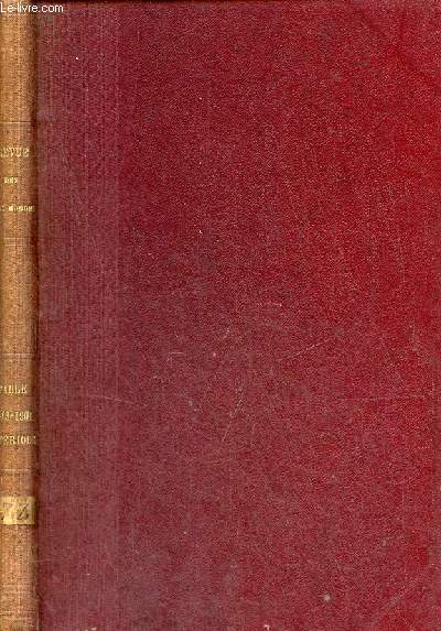Revue des deux mondes - Table quatrime priode 1893-1901.
