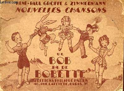 Nouvelles chansons de Bob et de Bobette.