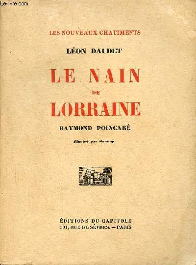 Le nain de Lorraine - Collection les nouveaux chatiments n1 - exemplaire n2643/3324 sur papier alfa.