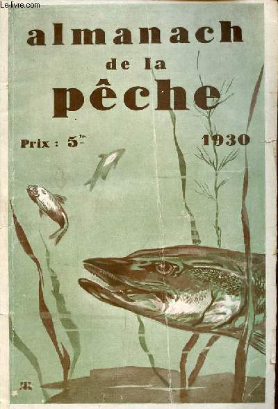 Almanach de la pche pour 1930.