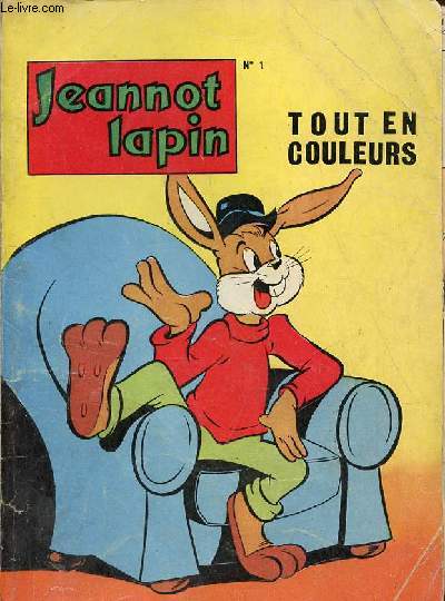 Jeannot lapin album n1 contenant 4 numros les n1-2-3-4 1961-1962.
