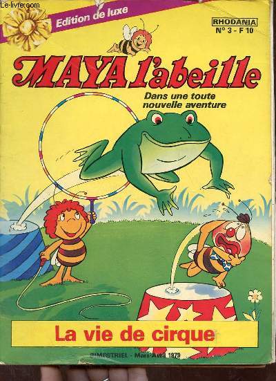 Maya l'abeille n3 mars-avril 1979 - La vie de cirque