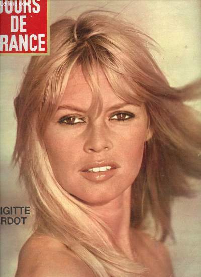 Jours de France n585 29 janvier 1966 - Brigitte Bardot aprs l'Amrique - Saint Moritz la neige dore - le tricot jours de france une robe d'aprs midi - un shopping pour les marins - 100 trucs pour tre aussi belle qu'heureuse dans la neige etc.