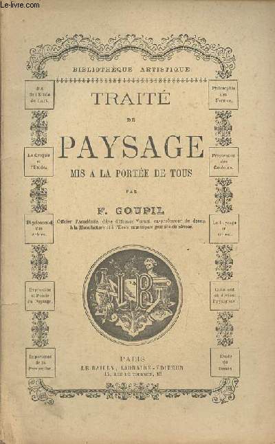 Trait de paysage mis  la porte de tous - Collection Bibliothque artistique.