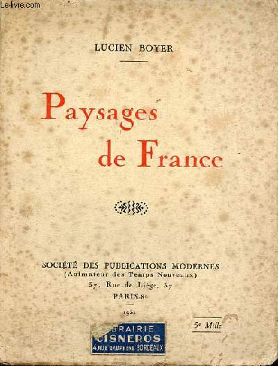 Paysages de France.