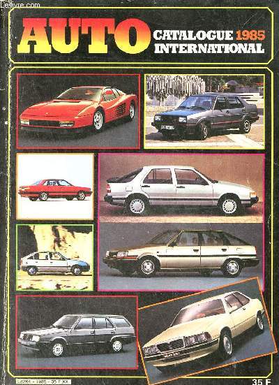 Auto catalogue international 1985.