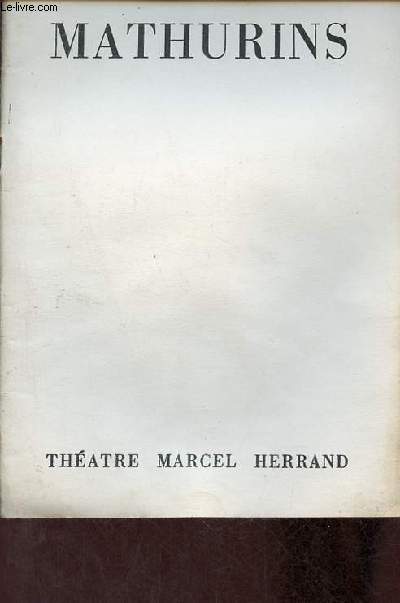 Programme thtre Marcel Herrand Matherins - Requiem pour une nonne pice en 2 parties et 7 tableaux de William Faulkner - saison 1956-1957.