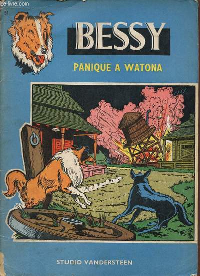 Les aventures de Bessy n51 - Panique  Watona.