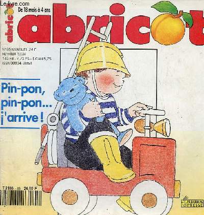 Abricot n65 fvrier 1993 - Piloui dit non ! - oui ou non ? - comme Suzon envole toi - peux tu t'asseoir sur un banc, une chelle, un chien ? - si ma chaise - dans la neige - ce matin il fait tout blanc dehors je sors - toutou et mistigro etc.
