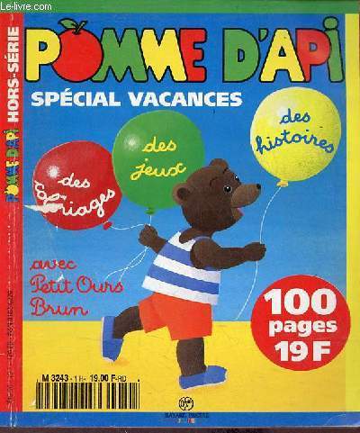 Pomme d'api t 1996 hors srie - Spcial vacances .