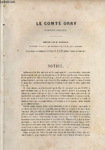 Le Comte Orry chanson picarde.