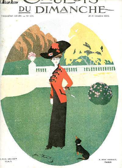 Le gaulois du dimanche n126 3e anne 29-30 octobre 1910 - Le culte des morts chez les sauvages de l'Amrique par Patrice Buet - de Gibraltar  Woodnorton par J.Lanteuil - le drame portugais par Patrice Contamine de Latour - chrysanthmes etc.