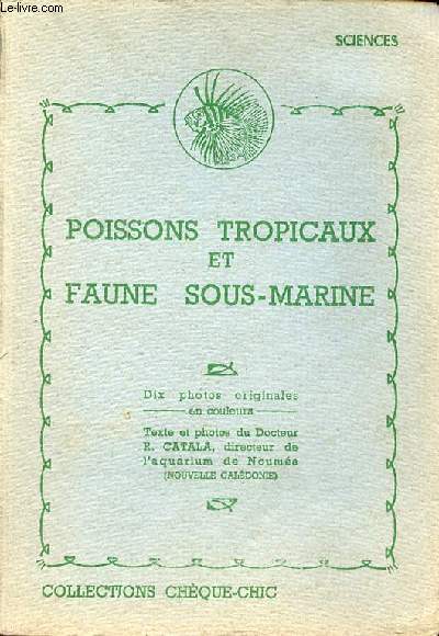 Poissons tropicaux et faune sous-marine - Collections Chque-chic.