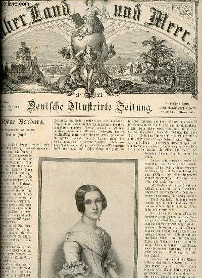 Ueber land und meer n23 67.band 1892 - Die Schne Barbara von Anton von Persall - Der franzhsche nationalcharakter von Eugen von Jagow - das Armeedenkmal fr die Mnchener feldherrnhalle von Ferdinand von Miller - die Brgergarde von Hermann ten Kate...