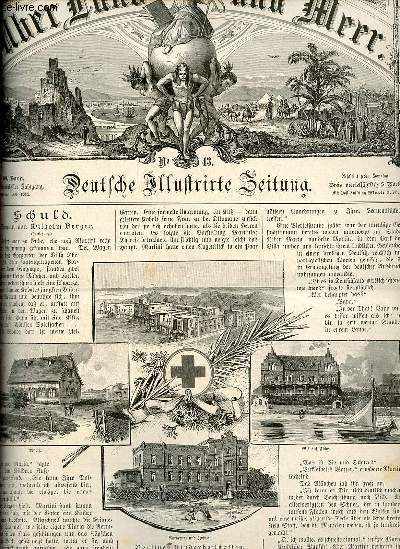 Ueber land und meer n43 68.band 1892 - Schuld roman von Wilhelm Berger - Brutus verurteilt seine shne zum Tode von G.Lethire - der planet mars von Asteriskus - die deutschen kinderheilffffen an der see von Gustav Dahms - Wanderraft von Rudolf Schuster