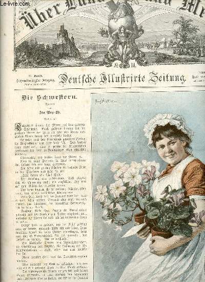 Ueber land und meer n14 71.band 1894 - Die schwestern roman von Ida Boy-Ed - hauskonzert von Luis Alvarez - John Tyndall - Monat des frostes von Schlegel - Bhne - zur jahreswende von Hans Kaufmann - Schiavoni F.R. Anterberger - in der sylvesternacht etc