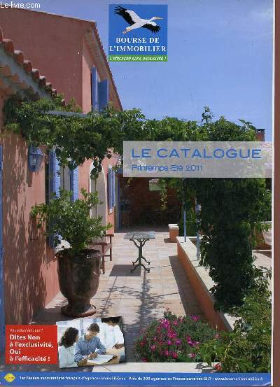 Bourse de l'immobilier le catalogue printemps t 2011.