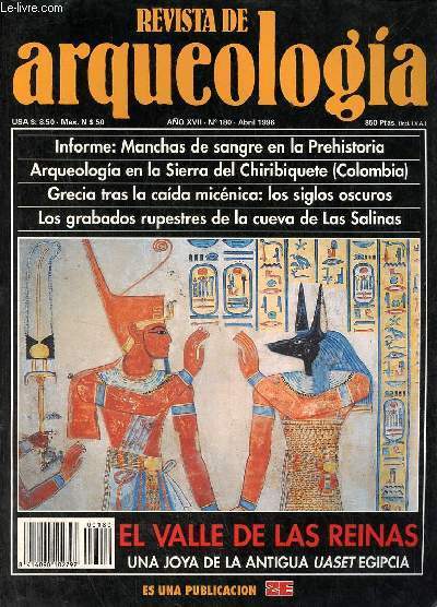 Revista de arqueologia ano 17 n180 abril 1996 - Arquitectura tradicional en extremadura propuestas para su salvacion - analisis de manchas de sangre aplicaciones al estudio de las relaciones ecologia-patalogia en el hombre prehistorico etc.