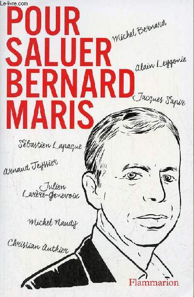 Pour saluer Bernard Maris.