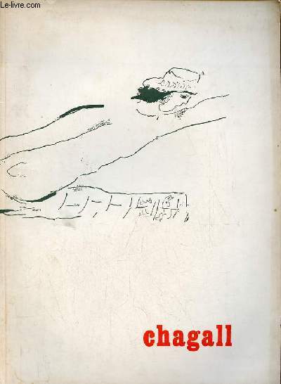 Chagall 75 dessins tekeningen 1907-27 - Amsterdam stedelijk museum Bruxelles palais des beaux arts.