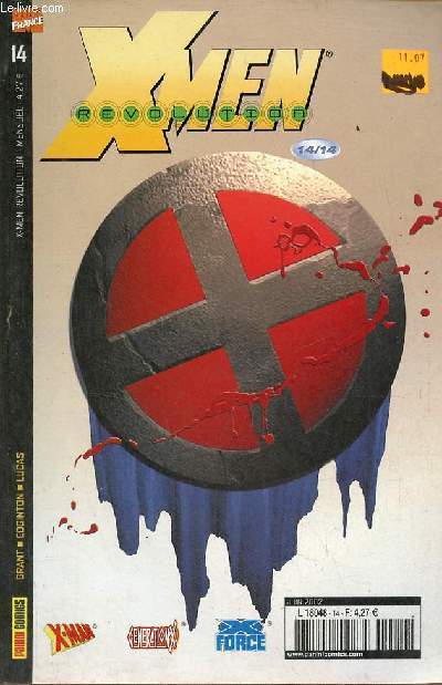 X-Men Rvolution n14 juin 2002 - X-Force pitaphe - gnration X un nouveau jour - Class XL par Jrmy Manesse - Gnration X les anges de l'espace (1) maman a toujours raison - la rvolution en marche par Jrmy Manesse.