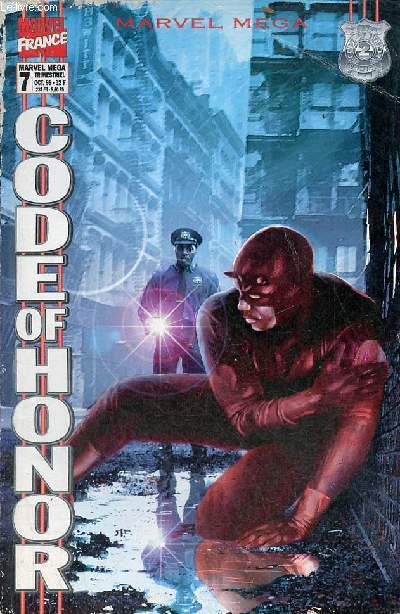 Marvel Mega n7 octobre 1998 - Code of Honor la rue - Code of Honor sirnes.