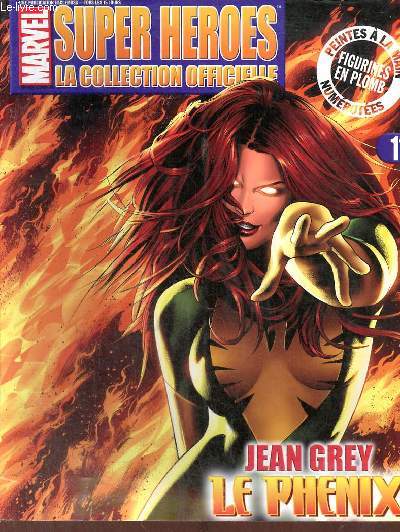 Super Heroes la collection officielle n11 - Jean Grey le phenix - la vie et l'histoire tout sur Jean Grey et sur son versant Phnix - moments forts Phnix au bord du gouffre....revisite ! - super secrets les vritables pouvoirs de Jean Grey etc.