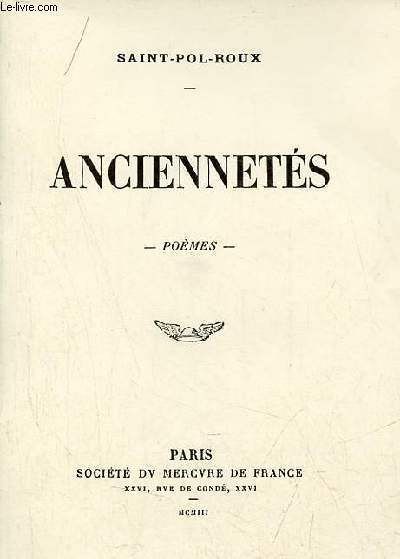 Anciennets - pomes.