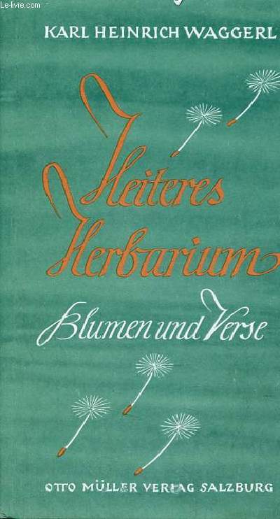 Heiteres Herbarium blumen und verse.