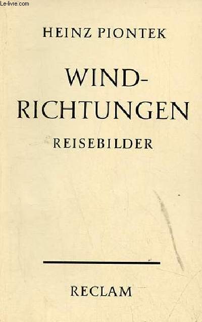 Windrichtungen reisebilder - Universal-Bibliothek nr.8859.