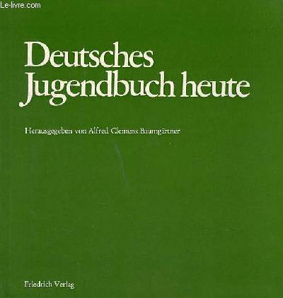 Deutsches Jugendbuch heute.