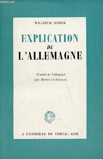 Explication de l'Allemagne.