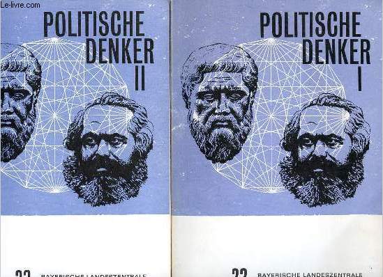 Politische Denker Band 1 + Band 2.