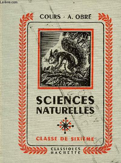 Cours de sciences naturelles - Les sciences d'observation en 6me.