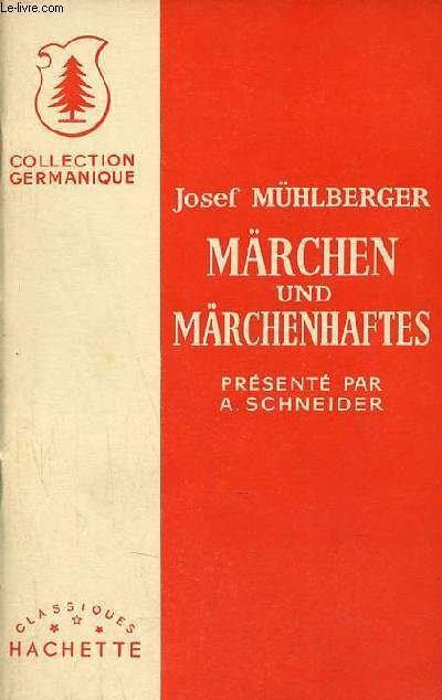 Mrchen und mrchenhaftes - Collection Germanique.