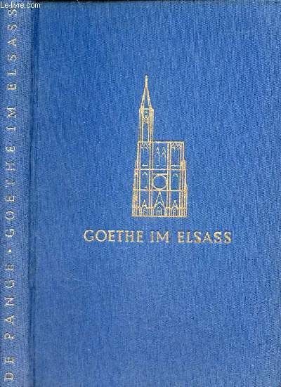 Goethe im elsass.