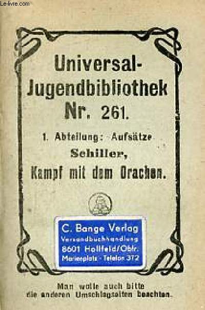 Kampf mit dem Orachen - Universal-Jugendbibliothek nr.261.