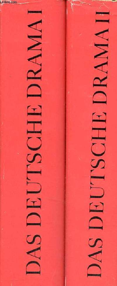 Das deutsche drama vom barock bis zur gegenwart - Interpretationen - 2 tomes - Tomes 1 + 2.