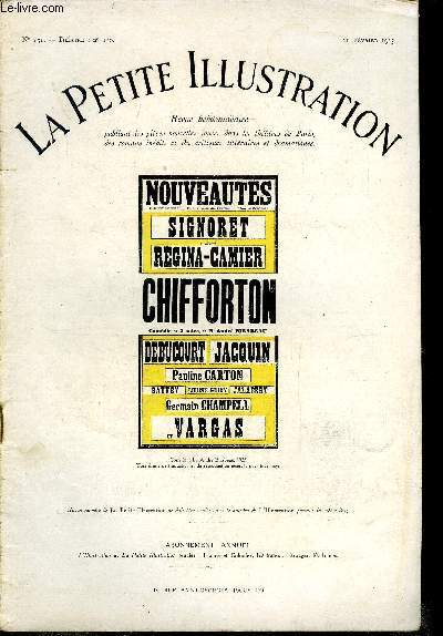 La petite illustration - nouvelle srie n 231 - thatre n 136 - Chifforton, comdie en trois actes par Andr Birabeau, reprsente pour la premire fois au thatre des nouveauts, le 18 dcembre 1924