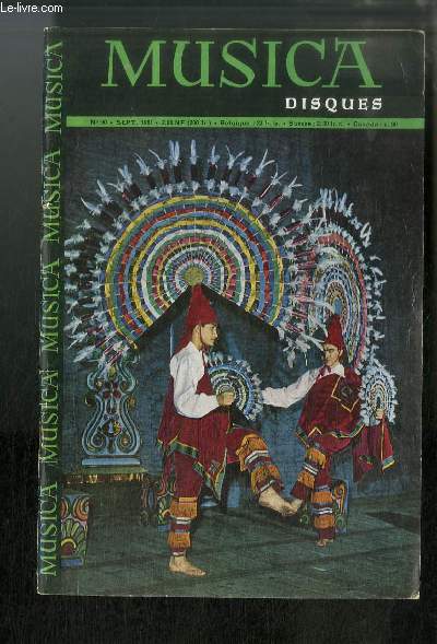 Musica n 90 - Le ballet national du Mexique  Paris par Caussou, A qul ge commencer la musique? par Briguet, L'histoire de La Marseillaise par Ressac, 