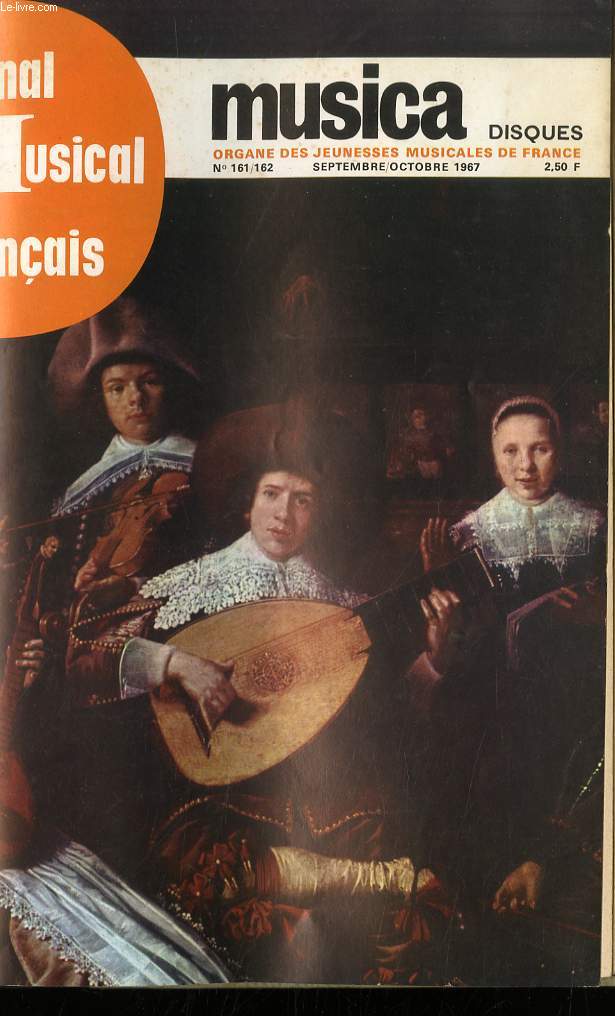 Musica n 161 - Cinq minutes avec Marie NOEL et Georges GOURDT. Monteverdi, par Marc Pincherle...